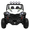 Terenowe Grand Buggy Lift dla dzieci Biały + Napęd 4x4 + Pilot + Bagażnik + Radio MP3 + LED